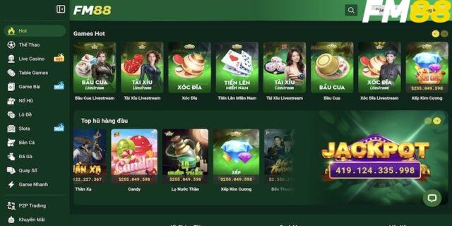 Ưu điểm vượt trội của game nổ hũ Fm88 so với nền tảng khác
